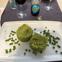 Green risotto  at Pasike in Trogir