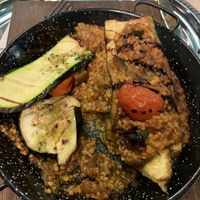 Stuffed zucchini with extra vegetables  at Pasike in Trogir