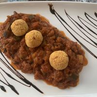 Rice balls with vegetables  at Pasike in Trogir