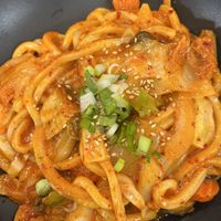 Stir fry Kimchi Udon  at U Chun Tofu n Noodle in Orlando