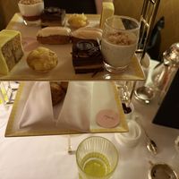 Dessert presentation   at Sketch - Afternoon Tea at The Gallery in London