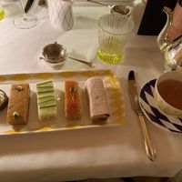 High Tea meal  at Sketch - Afternoon Tea at The Gallery in London