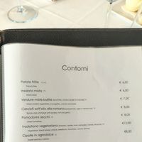 A few vegan side dishes at Ristorante La Madonnina di Barni in Lombardia