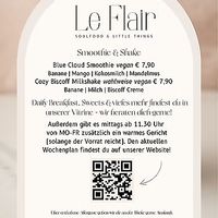 Smoothies/Shakes and daily breakfast at Le Flair in Steyr