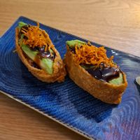 Starter daily offer sushi in tofu pocket at NANNAN LIGHT LANDSHUT in Bayern