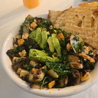 Vegan Scramble at Nutmeg Bakery & Cafe in San Diego
