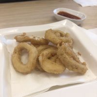 Squid rings at Elite Pizza 依禮鮮蔬手工披薩 in Taichung