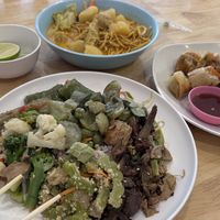   at Ming Kwan Vegetarian Restaurant in Chiang Mai