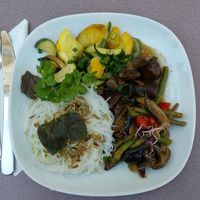 Lunch daily menu from the 09.07.15 at MU-Food in Geneva