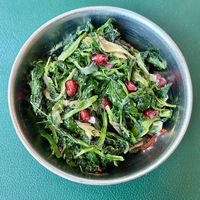 Spinach and barley   at Ewaan in Dubai