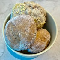 Gluten-free bread at East 14 in Dubai