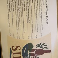 Vegan mains  at Sip in England