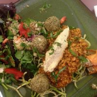 Spaghetti!!! at Rawtopian Bliss Cafe in Columbia