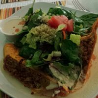 shepard's pie  at Rawtopian Bliss Cafe in Columbia