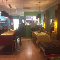 interior at Rawtopian Bliss Cafe in Columbia