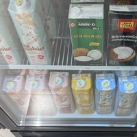 Plant-based milks at Organic Secret's Shop Batumi in Adjara