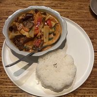 red curry with mock duckk  at Sukho Thai Extraordinaire in San Diego