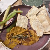 Hummus crudités   at Sister Sister Deli & Market in Beaufort