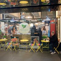 Front at Falafel Plant in New York City