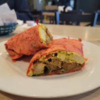 Breakfast Burrito. at Soul Vegan in Chicago