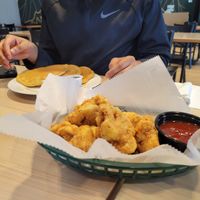 Battered Cauliflower. at Soul Vegan in Chicago