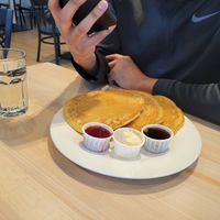 Pancakes. at Soul Vegan in Chicago