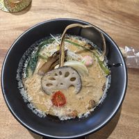Sesame ramen  at KOKU Vegan Ramen Kyoto in Kyoto