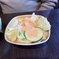 Ginger salad  at Izumi Sushi and Asian Fusion in Manitowoc