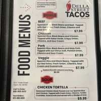 Bowls   at Della Street Tacos in Tryon