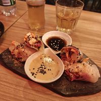 Vietnamese rolls at Namu in Bogota