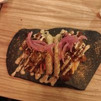 Bao buns — highly recommend! at Namu in Bogota