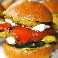 Veggie Sliders at St Felix Sin City in Las Vegas