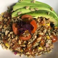 Quinoa Bowl at St Felix Hollywood in Los Angeles