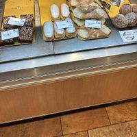 Some of the vegan items   at Burns the Bread in Castle Cary