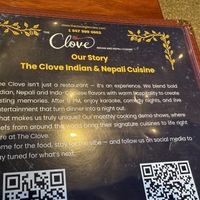   at The Clove Indian and Nepali Cuisine in Glenview