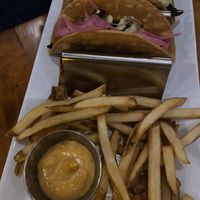 Burnt ends tacos  at Dreamstate Cafe in Minneapolis