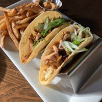 Shredded Burnt End Tacos at Dreamstate Cafe in Minneapolis