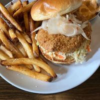 Fried Chicken Sandwich at Dreamstate Cafe in Minneapolis