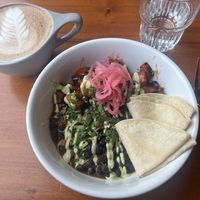 A breakfast bowl. Was delicious    at Dreamstate Cafe in Minneapolis