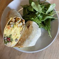 Breakfast burrito  at Dreamstate Cafe in Minneapolis