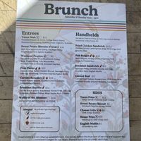 Brunch menu  at Dreamstate Cafe in Minneapolis