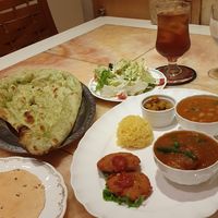 Meal set. at Nataraj - Ginza in Tokyo