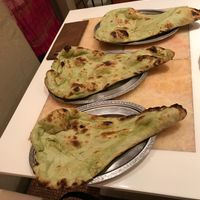 Vegan naan at Nataraj - Ginza in Tokyo
