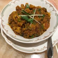 Aloo gobi at Nataraj - Ginza in Tokyo