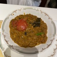 Eggplant curry at Nataraj - Ginza in Tokyo