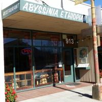 Storefront at Abyssinia Restaurant in Santa Rosa