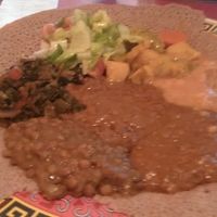   at Abyssinia Restaurant in Santa Rosa