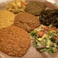 Veg combo   at Abyssinia Restaurant in Santa Rosa