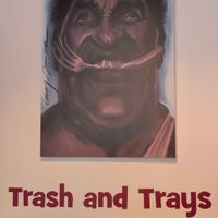 Interior art at El Pollo Colorao Puerto Rican Eatery in Palm Coast