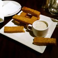 Fried Chickpeas at The Steer in Buffalo